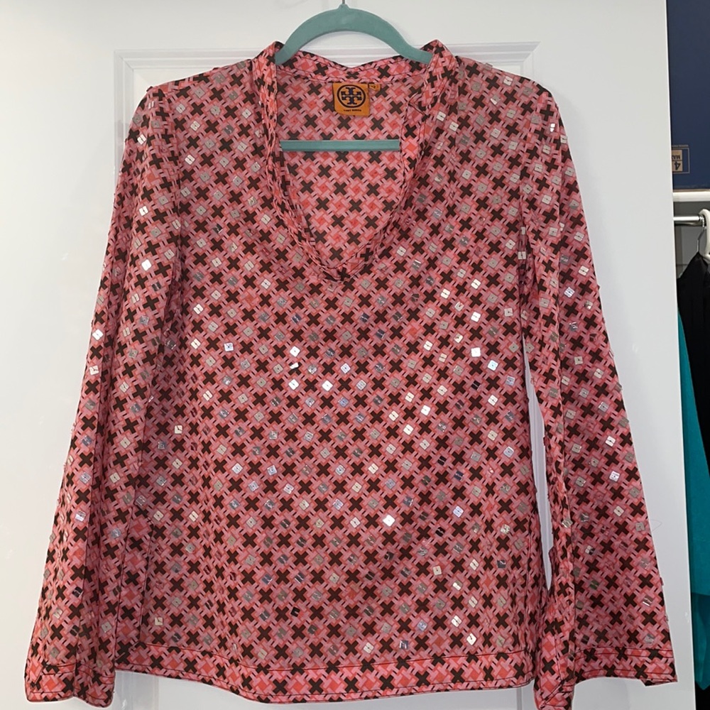 Tory Burch Sparkly tunic top / shirt
